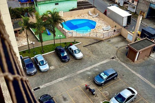 Vista da varanda de apartamento à venda com 2 quartos, 48m² em Vila Palmares, Santo André