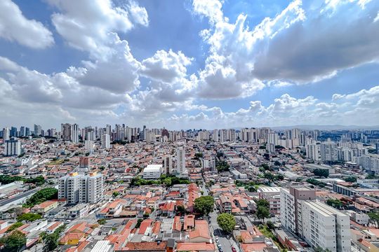 Vista da Suíte de apartamento para alugar com 3 quartos, 113m² em Vila Carrão, São Paulo