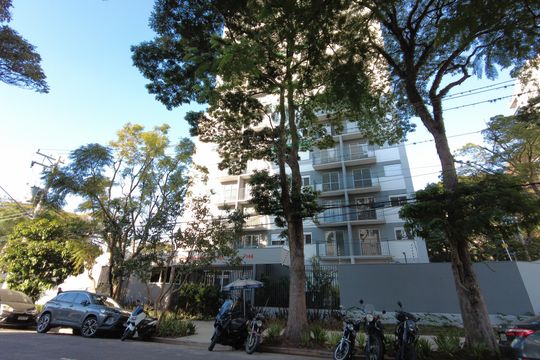 Fachada de apartamento à venda com 1 quarto, 27m² em Campo Belo, São Paulo