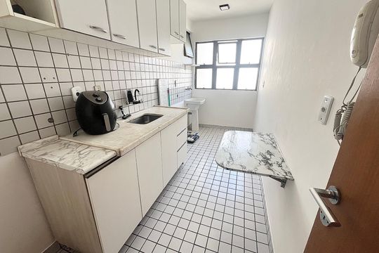 Cozinha de apartamento à venda com 3 quartos, 68m² em Lauzane Paulista, São Paulo