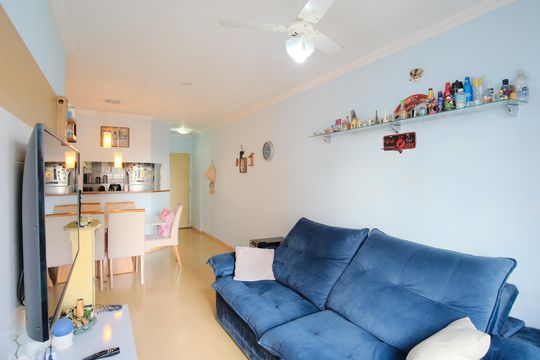 Sala de apartamento para alugar com 3 quartos, 74m² em Tatuapé, São Paulo