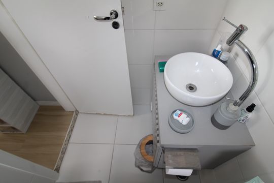 Banheiro de apartamento à venda com 1 quarto, 31m² em Casa Verde, São Paulo