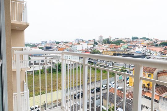 Varanda de apartamento para alugar com 1 quarto, 29m² em Jardim Itacolomi, São Paulo