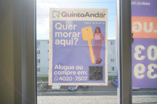 Placa  de apartamento para alugar com 2 quartos, 42m² em Rio dos Sinos, São Leopoldo