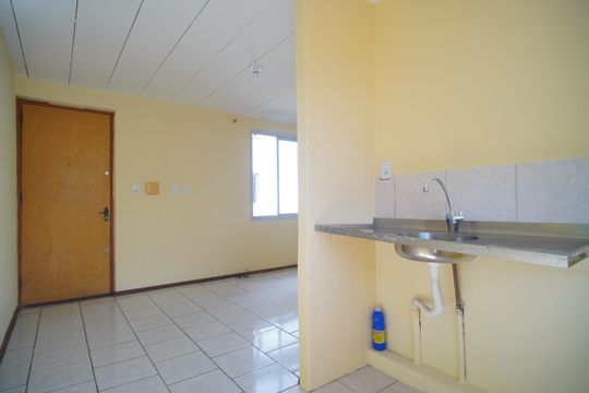 Cozinha de apartamento para alugar com 2 quartos, 42m² em Rio dos Sinos, São Leopoldo