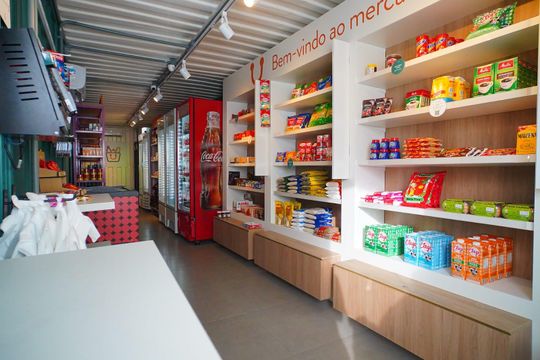 Área Comum - Mercado de apartamento para alugar com 2 quartos, 60m² em Morro Santana, Porto Alegre