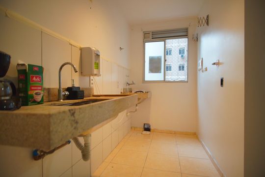 Cozinha de apartamento para alugar com 2 quartos, 60m² em Morro Santana, Porto Alegre