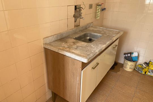 Cozinha de apartamento para alugar com 3 quartos, 60m² em Jaguaré, São Paulo
