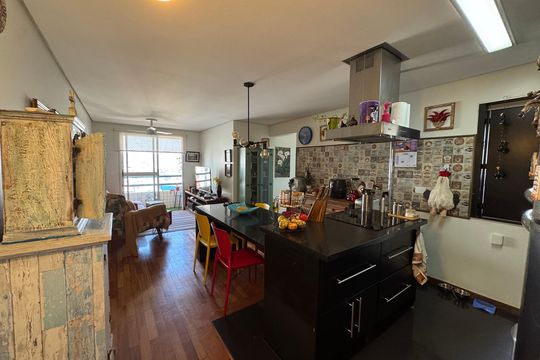 Cozinha de apartamento à venda com 2 quartos, 82m² em Centro, Osasco