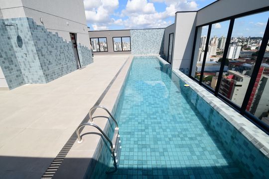 Área comum - Piscina de kitnet/studio à venda com 1 quarto, 45m² em Taquaral, Campinas