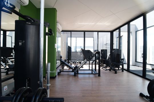 Área comum - Academia de kitnet/studio à venda com 1 quarto, 45m² em Taquaral, Campinas