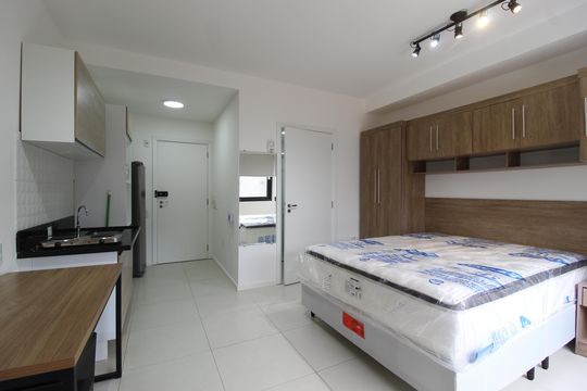 Kitnet/Studio à venda com 1 quarto, 27m² em Indianópolis, São Paulo