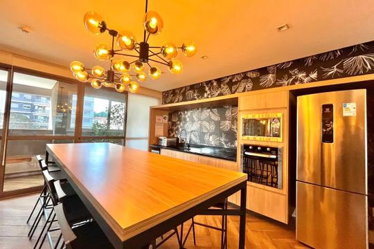 Área comum de kitnet/studio à venda com 1 quarto, 28m² em Vila Guarani (zona Sul), São Paulo