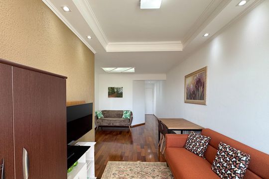 Sala de apartamento à venda com 2 quartos, 70m² em Vila Margarida, São Bernardo do Campo