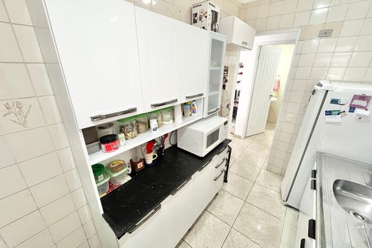 Cozinha de apartamento à venda com 1 quarto, 52m² em Santana, São Paulo