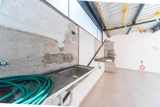 Área de Serviço de apartamento à venda com 2 quartos, 83m² em Vila América, Santo André