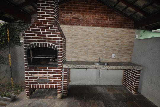 Área comum - Churrasqueira de apartamento à venda com 2 quartos, 55m² em Parque Novo Mundo, São Paulo