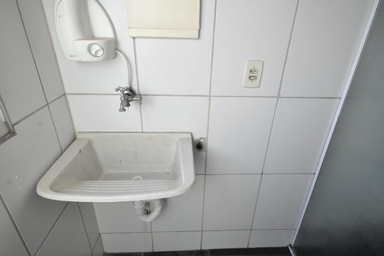 Área de Serviço de apartamento à venda com 2 quartos, 55m² em Parque Novo Mundo, São Paulo