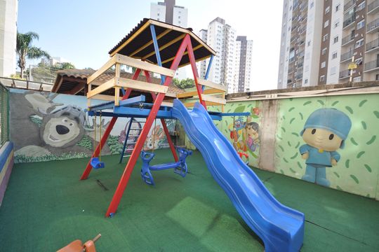 Área comum - Playground de apartamento à venda com 2 quartos, 55m² em Parque Novo Mundo, São Paulo