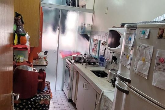 Cozinha de apartamento à venda com 3 quartos, 110m² em Parque Bristol, São Paulo