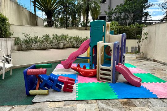 Área comum - Playground de apartamento à venda com 3 quartos, 132m² em Parque Bairro Morumbi, São Paulo
