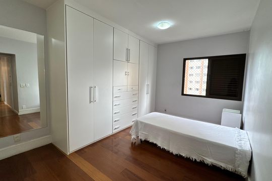 Suite master de apartamento à venda com 3 quartos, 132m² em Parque Bairro Morumbi, São Paulo
