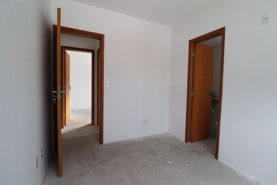 Quarto Suíte de apartamento à venda com 2 quartos, 54m² em Vila Pires, Santo André
