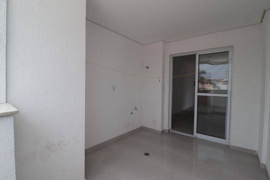Varanda da Sala de apartamento à venda com 2 quartos, 54m² em Vila Pires, Santo André
