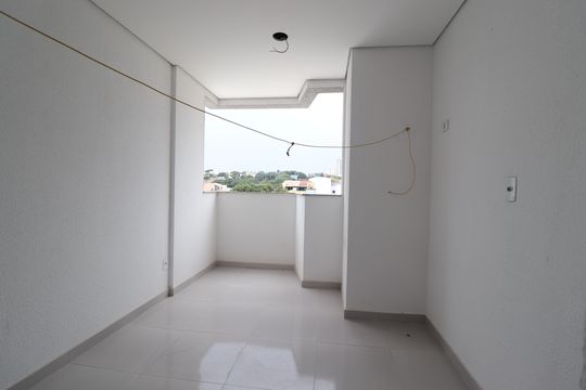 Varanda da Sala de apartamento à venda com 2 quartos, 54m² em Vila Pires, Santo André