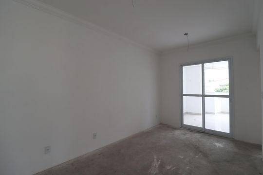 Sala de apartamento à venda com 2 quartos, 54m² em Vila Pires, Santo André