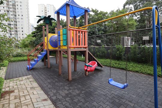 Área comum - Playground de apartamento para alugar com 2 quartos, 69m² em Vila Andrade, São Paulo