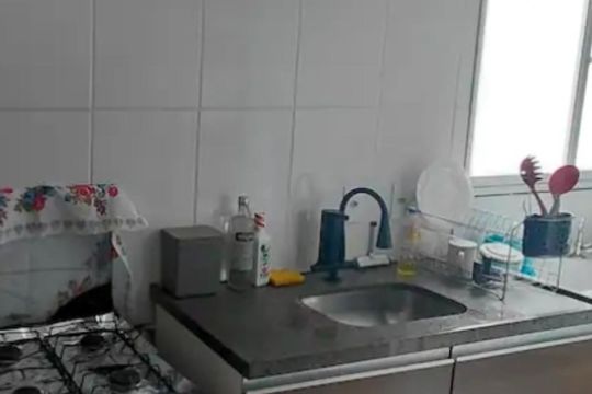 Cozinha de apartamento para alugar com 2 quartos, 41m² em Maria Paula, São Gonçalo