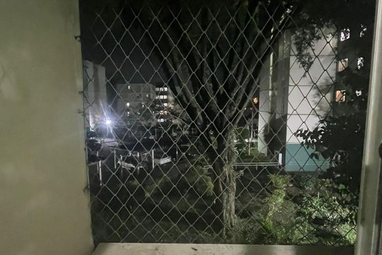 Vista de apartamento à venda com 2 quartos, 45m² em Jardim Paraguacu, São Paulo