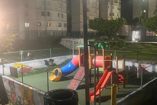 Área comum de apartamento à venda com 2 quartos, 45m² em Jardim Paraguacu, São Paulo