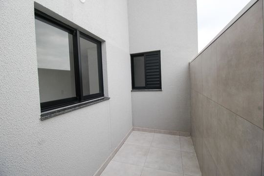 Área de Serviço de apartamento à venda com 2 quartos, 47m² em Vila Guarani, Santo André