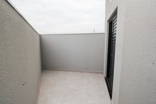 Garden/Área privativa de apartamento à venda com 2 quartos, 47m² em Vila Guarani, Santo André