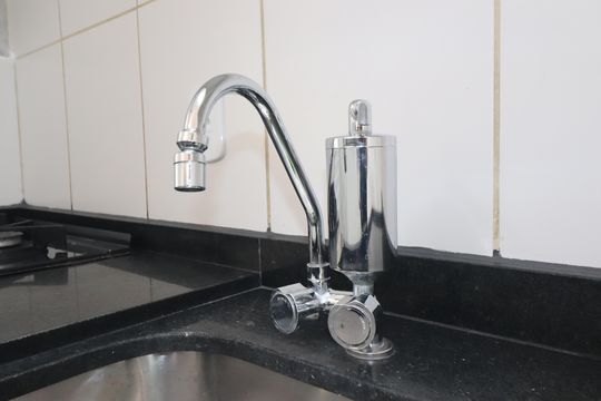 Cozinha de apartamento à venda com 2 quartos, 78m² em Vila Metalúrgica, Santo André