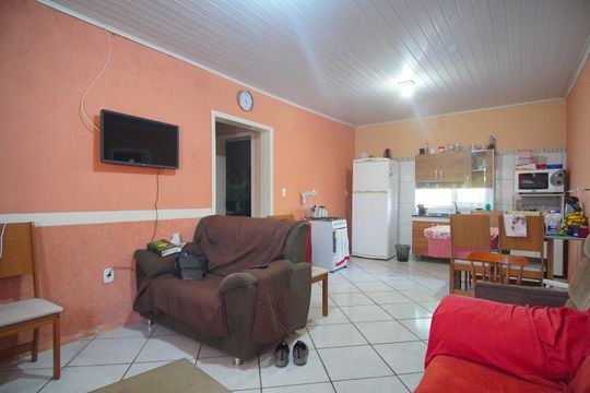 Sala/Cozinha de casa para alugar com 2 quartos, 17062m² em Santo Andre, São Leopoldo