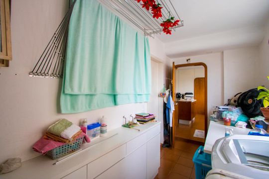 Área de serviço de apartamento à venda com 3 quartos, 156m² em Jardim Bela Vista, Santo André