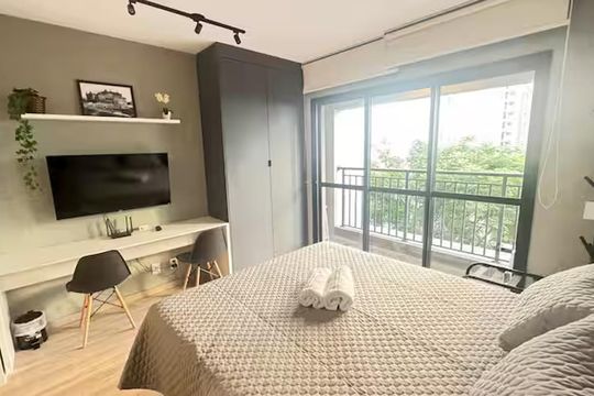 Apartamento para alugar com 1 quarto, 23m² em Santa Cecilia, São Paulo