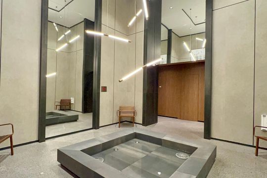 Hall social de kitnet/studio para alugar com 1 quarto, 33m² em Pinheiros, São Paulo