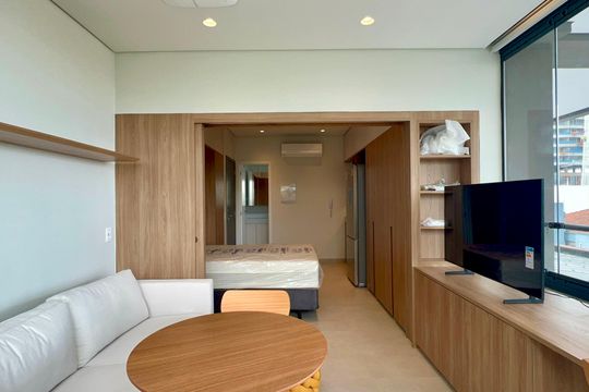 Sala de kitnet/studio para alugar com 1 quarto, 33m² em Pinheiros, São Paulo