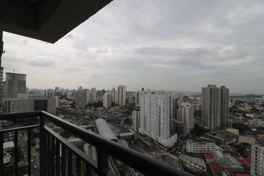 Varanda da Sala de apartamento para alugar com 2 quartos, 43m² em Vila Prudente, São Paulo