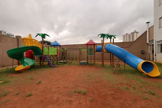 Área Comum - Playground de apartamento à venda com 2 quartos, 51m² em Parque Sao Vicente, Santo André