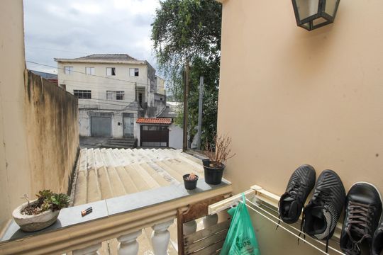 Varanda da Suíte 2 de apartamento à venda com 2 quartos, 61m² em Vila Luzita, Santo André