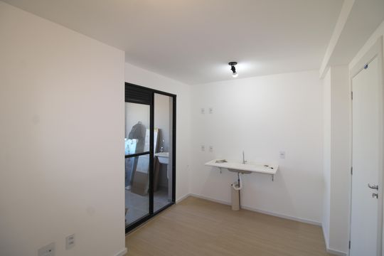 Sala / Cozinha de apartamento para alugar com 2 quartos, 39m² em Vila Santa Maria, São Paulo