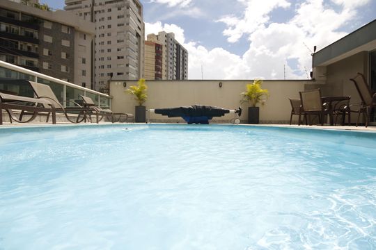 Área comum - Piscina de apartamento à venda com 2 quartos, 75m² em Buritis, Belo Horizonte