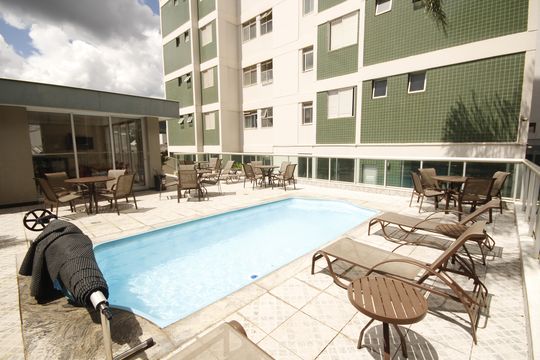 Área comum - Piscina de apartamento à venda com 2 quartos, 75m² em Buritis, Belo Horizonte