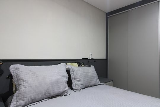 Quarto 1 de apartamento à venda com 2 quartos, 58m² em Vila Costa Melo, São Paulo