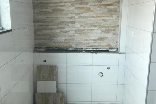 Área de serviço de apartamento à venda com 2 quartos, 63m² em Vila Helena, São Bernardo do Campo
